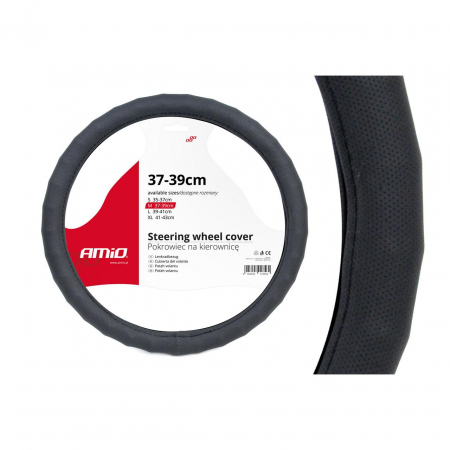 Huse Volan - Husa volan neagra Waves SWC-14-M (37-39cm)
