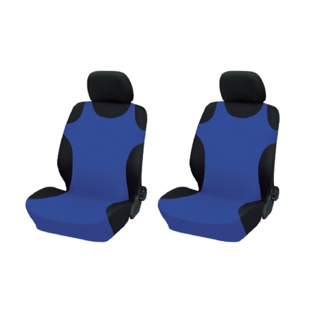 Huse Auto - Huse auto tip maiou fata albastru 2 buc