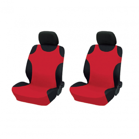 Huse Auto - Huse auto tip maiou fata rosu 2 buc
