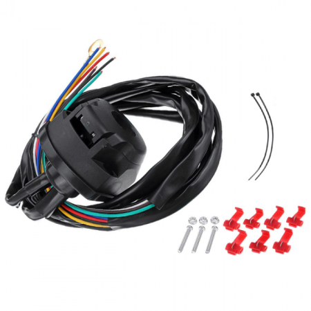 Cabluri si Cablaje - Kit cablaj pentru montaj carlig remorca, priza cu 7 pini, cablu 1,5m
