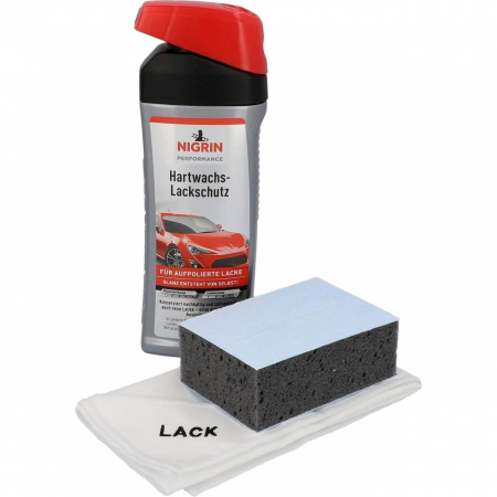 Produse - Kit ceara luciu auto NIGRIN 500ml