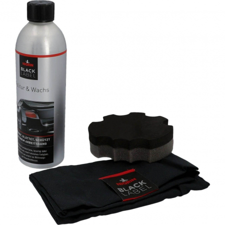 Produse - Kit ceara polish zgarieturi Black NIGRIN