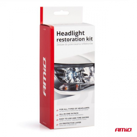 Kit complet pentru lustruire si restaurare faruri, AVX-AM02892 [3]