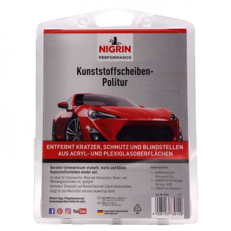 Produse - Kit polish plexi Nigrin Performance