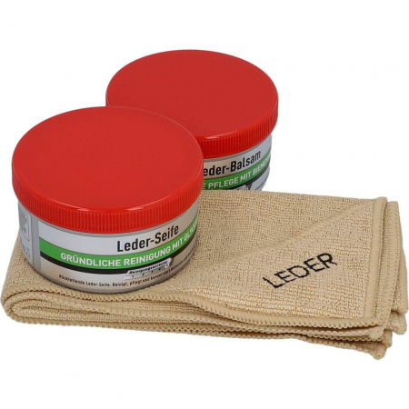 Produse - Kit profesional intretinere piele auto NIGRIN