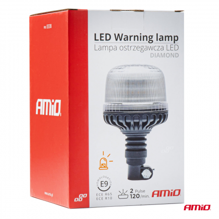 Lampa stroboscopica 12-24V 24LED IP66 cu prindere pe suport [6]