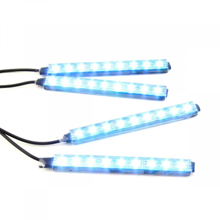 Lumini UnderCar LED - RGB pentru interior sau exterior cu Bluetooth - 12cm ZD65B [1]