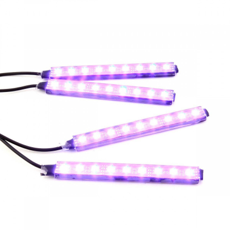 Lumini UnderCar LED - RGB pentru interior sau exterior cu Bluetooth - 12cm ZD65B [3]