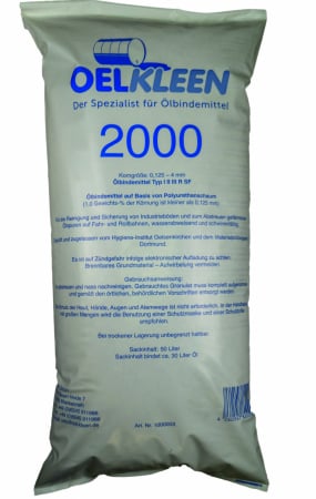 Solutii indepartat uleiul - Granule absorbante ulei Oel Kleen 2000 - sac 10kg
