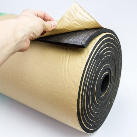 Material insonorizant auto cu exterior textil tip MOCHETA (50cm x100 cm x 8mm) [2]