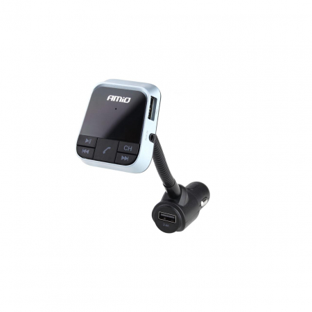 Accesorii Autoturisme - Modulator FM Bluetooth, Dual USB 2.4A, microSD