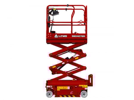 VANZARI UTILAJE - Nacela foarfeca electrica cu inaltime de lucru de 5.6m LGMG SS0407ER
