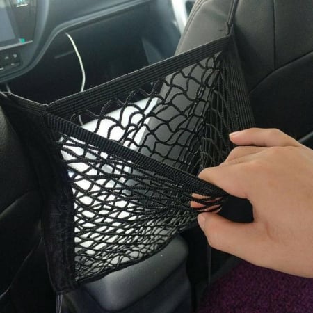 Accesorii Interior - Organizator auto din plasa elastica pentru depozitare bagaje