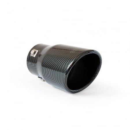 Accesorii Autoturisme - Ornament toba esapament din otel inoxidabil MT 007C cu finisaj carbon