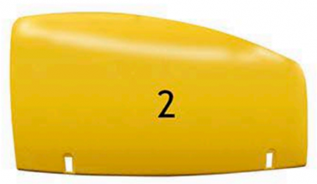 Piese caroserie - Panou lateral dreapta nacela telescopica Haulotte H21TX, H23TPX, H25TPX