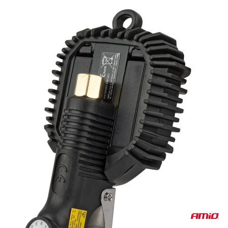 Pistol aer cu manometru digital 16 bar AMIO-04483 – Dispozitiv profesional pentru umflare și verificare presiune anvelope [4]