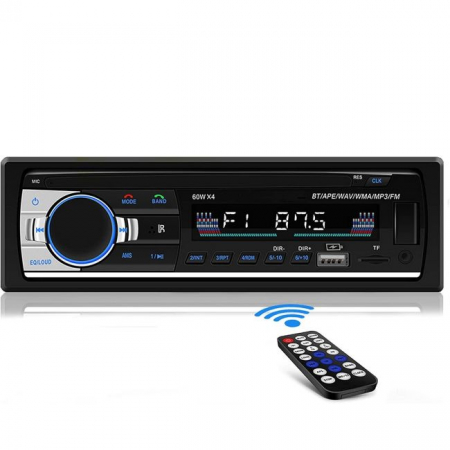 Playere Auto - Player Auto cu Bluetooth, Telefon, Radio, MP3, AUX, Card MicroSD, Telecomanda , 4x60W