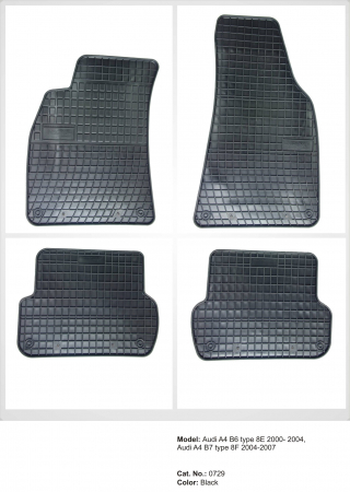 Presuri AUDI A4 B6 din cauciuc typ8E 2000-2004 ( 0729, P30 ) [2]