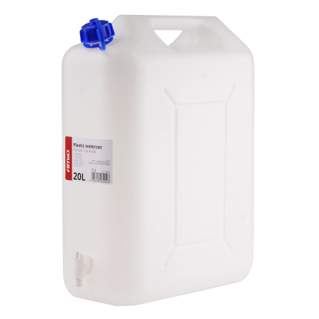 Recipient apă cu robinet 20L AMIO-03204 – Canistră plastic HDPE pentru camioane, utilaje, rulote și autocare [3]