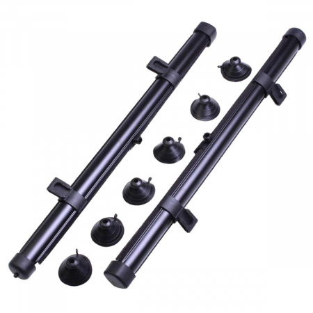 Set 2 buc. jaluzele auto retractabile, latime 40cm, culoare Neagra [3]