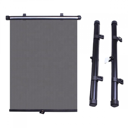 Set 2 buc. jaluzele auto retractabile, latime 40cm, culoare Neagra [2]