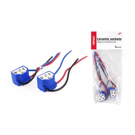Accesorii Autoturisme - Set 2 buc mufe ceramice bec H4 L CSL-H4