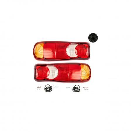Lampi spate - Set 2 lampi STOP Stanga +Dreapta 12-24V 350X129mm , 6 functii FLEX