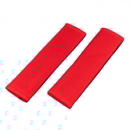 Produse - Set 2 perne de protectie pentru centura, culoare rosii