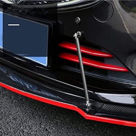 Set 2 bare din Aluminiu reglabile pentru Consolidare Spoiler, lungime 15cm, carbon [5]