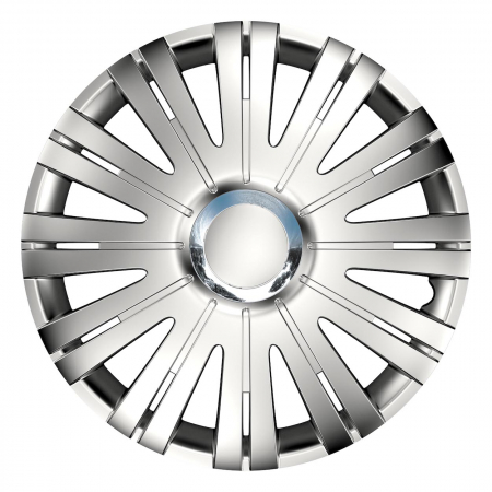 Accesorii Autoturisme - Set 4 capace roti model ACTIVE RC SILVER 16"