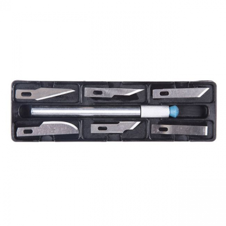 Set 6 buc. cutter + diverse lame de schimb pentru folie autocolant, AVX-AG607A [2]