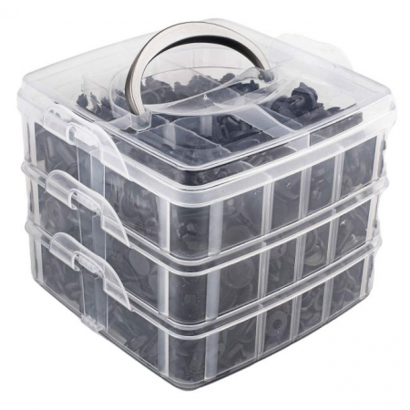 Set cleme - clipsuri reconditionare auto, 620 piese, diferite modele [6]