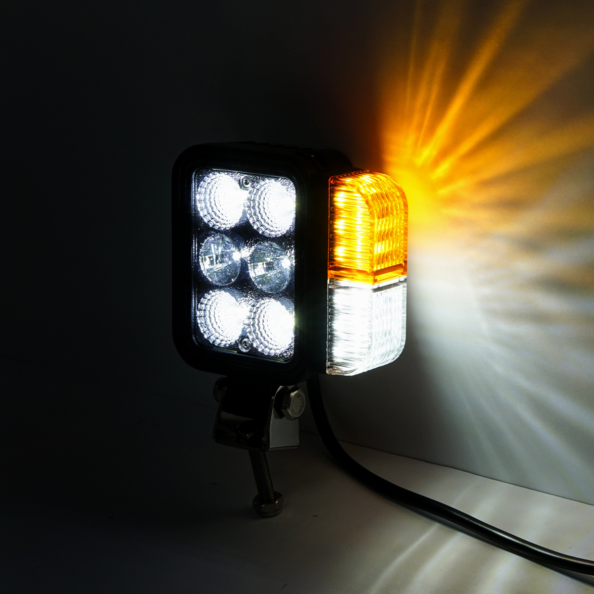 Set faruri tractor cu LED 10-80V [6]