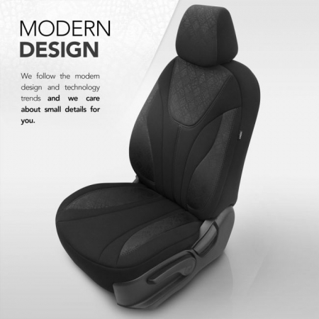 Set huse scaun auto PREMIUM, Universale, fractionate, OTOM RUBY DESIGN 1201 [1]