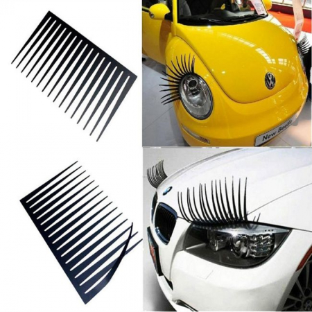 Set ornamente auto negre tip gene pentru far [4]