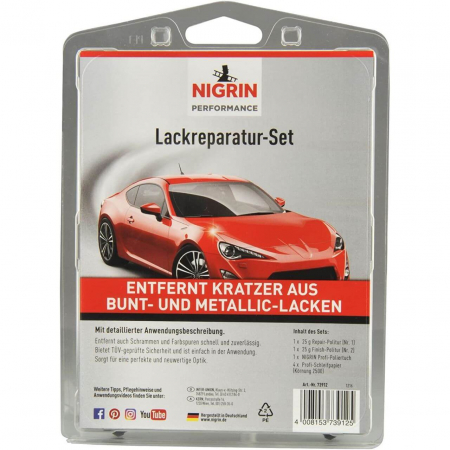 Auto - Set polish zgarieturi fine NIGRIN