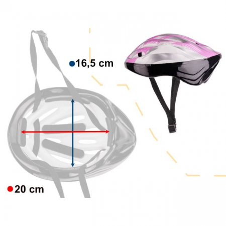 Set Protectie pentru copii, 7 piese, model BIKE, culoare Roz [4]