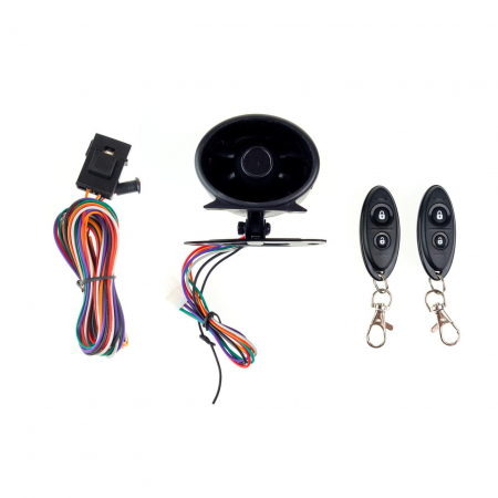 Auto - Sistem Alarma auto MINI cu  doua telecomenzi