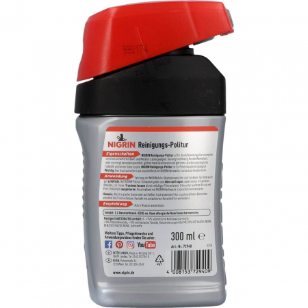 Solutie polish auto 300ml Multi color Nigrin [3]