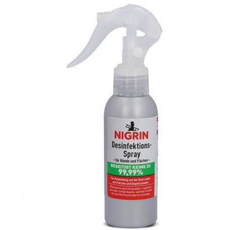 Solutii curatare auto - Spray dezinfectant auto NIGRIN 100ml
