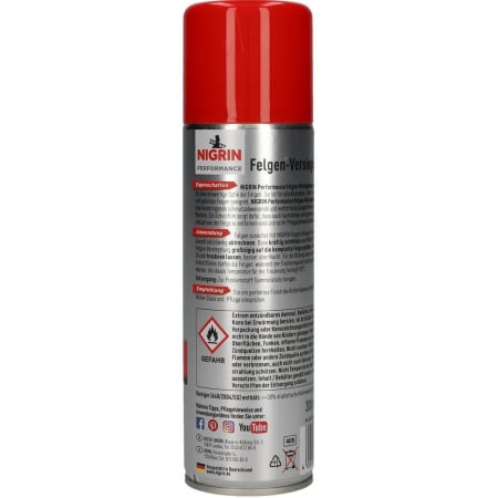 Spray sigilare si conservare jante auto 300ml Nigrin [1]