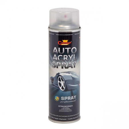 Accesorii Autoturisme - Spray Vopsea 500ml Acrilic Profes. Lac Transparent Champion Color