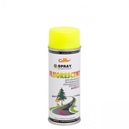 Produse - Spray Vopsea Galben Fluorescent 400ml Champion Color