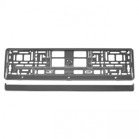 Suport plastic numar inmatriculare calitate Premium, culoare GRAFIT [1]