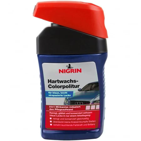 Produse - Tratament ceara auto albastra 300ml NIGRIN