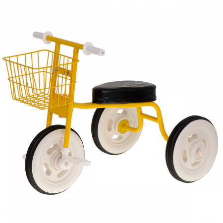 Accesorii Biciclete - Tricicleta RETRO cu cos - GALBEN