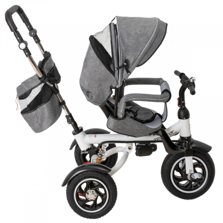 Tricicleta si Carucior pentru copii Premium TRIKE FIX V3 culoare Gri [7]
