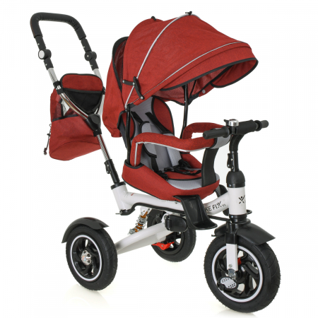Produse - Tricicleta si Carucior pentru copii Premium TRIKE FIX V3 culoare Rosie