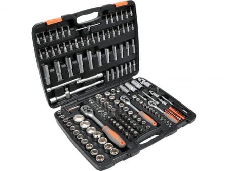 Produse - Trusa de chei tubulare 1/2''-3/8''-1/4'', 173 piese