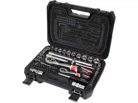 Scule service - Trusa de scule 1/2'', 1/4'', 72 PIESE